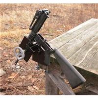 Integral clutch allows vice to lock at any angle... point the barrel down to drain chemicals and debris away from the action or trigger group