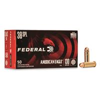 Federal American Eagle, .38 Special, FMJ, 130 Grain, 50 Rounds