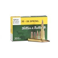 Sellier & Bellot, .30-06 Springfield, SPCE, 150 Grain, 20 Rounds