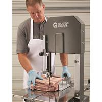 Powerful 0.75 HP motor tackles big jobs, even partially frozen meat