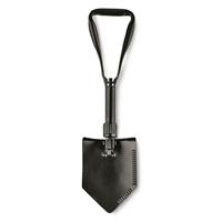 U.S. Military Surplus Tri-Fold Shovel with Carrier, Used
