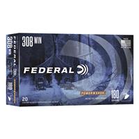 Federal Power-Shok, .308 Winchester, JSP, 180 Grain, 20 rounds
