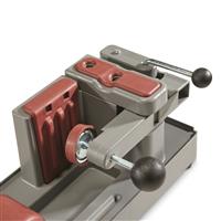 Rubberized cradle and jaws