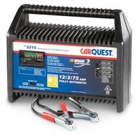 Carquest 75 12 2 Fully Automatic Battery Charger Chargers Jump Starters At Sportsman S Guide