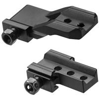 Includes both a cantilever mount and low mount