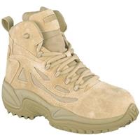 Reebok Men's 6" Composite Toe Side-Zip Stealth Boots, Desert Tan