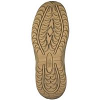 Dual density Mountain Trail rubber outsole with aggressive tread for traction