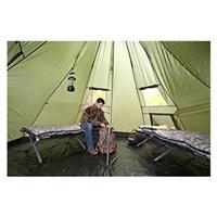 Plenty of head room and interior space in this roomy Teepee Tent