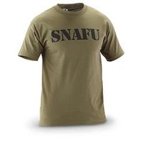 Men's Military Acronym T-Shirt, SNAFU