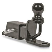 BLACK DUAL BALL TOWING HOOKS & MOUNTS SL-BM23 (SKU 39-094)