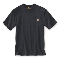 Carhartt Men's Workwear Pocket Short Sleeve Shirt, Navy