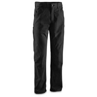 Carhartt Men's Twill Washed Relaxed-fit Dungarees, Black