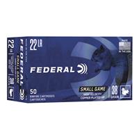 Federal Game-Shok, .22LR, JHP, 38 Grain, 50 Rounds