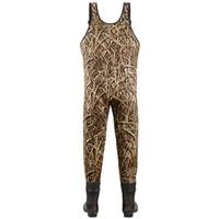 Men's Lacrosse 1,200 Gram Thinsulate Ultra Super Brush Tuff Waders, MO Blades - Back view