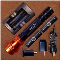 Stone River Gear 1 Watt Shotgun Style LED Flashlight w/ Carabiner 80 Lumens 1SGS 