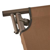 Heavy-duty powder-coated steel frame