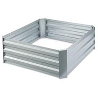 CASTLECREEK Galvanized Steel Planter Box, Medium