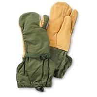 U.S. Military Surplus M65 Trigger Finger Mitten Shells, Used