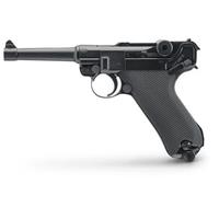 Umarex Legends P.08 Semi-Automatic CO2 BB Air Pistol, .177 Caliber, Blowback