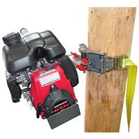 Works with trees and poles from 12 inches to 36 inches in diameter