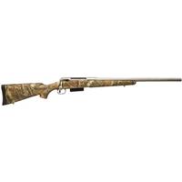 Savage 220 Slug Stainless/Camo, Bolt Action, 20 Gauge, 22&quot; Barrel, 2+1 Rounds