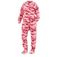 Women's Guide Gear® Footie Pajamas - 103041, Sleepwear & Pajamas at ...