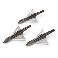 Muzzy MX-3 100 Grain Broadheads, 3 Pack