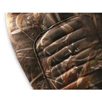 Abrasion-resistant coated and padded knees