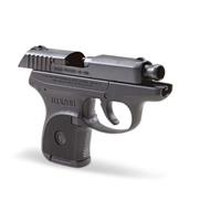 Sights are integral to the slide, while the hammer is recessed within the slide
