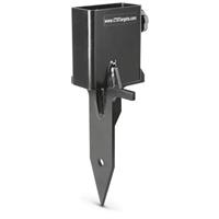 CTS Slide-In Target Holder Base With Spike, 2" x 4"