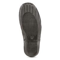 Calendar rubber outsole for grip on slick, muddy surfaces