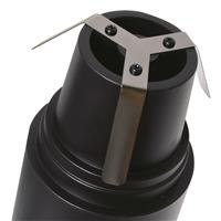 Includes cup holder mount for safe, secure placement in any vehicle