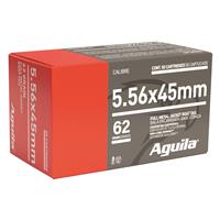 Aguila, 5.56x45mm NATO, FMJ-BT, 62 Grain, 50 Rounds