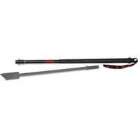 Includes blade guard for safety and rugged strap lanyard.