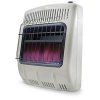Blue flame burner delivers even convection heat
