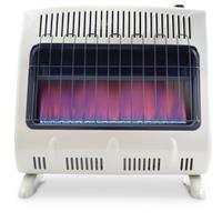 Blue flame burner delivers even convection heat
