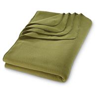 U.S. Military Surplus Polartec Fleece Blanket, 60&quot;x90&quot;, New