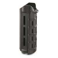 M-LOK slots at the 2, 6 and 10 o'clock positions for mounting Picatinny rails or other direct-attach M-LOK accessories