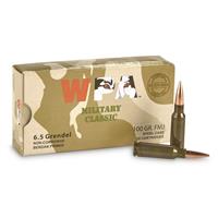 Wolf WPA Military Classic, 6.5 Grendel, FMJ, 100 Grain, 20 Rounds