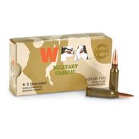 Wolf WPA Military Classic, 6.5 Grendel, FMJ, 100 Grain, 240 Rounds
