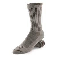 Guide Gear Lightweight Lifetime Socks with NanoGlide, 3 Pairs, Gray