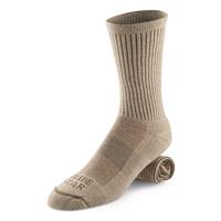 Guide Gear Lightweight Lifetime Socks with NanoGlide, 3 Pairs, Oatmeal