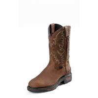 Tony Lama TLX Tan Cheyenne Work Boots, Waterproof, Steel Toe, TW1019