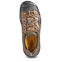 Supportive, cushioning anatomical outsole, Cascade/Orange Ochre