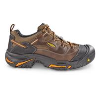 Nubuck leather, Cascade/Orange Ochre