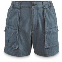 Guide Gear Men's Wakota Shorts, 6in Inseam, Denim