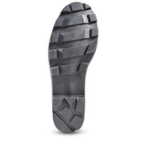 Deep-lug outsole for terrain-chewing traction