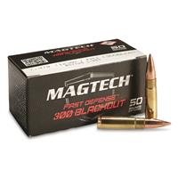 Magtech, .300 AAC Blackout, 123 Grain, FMJ, 50 Rounds