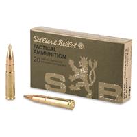 Sellier & Bellot, .300 AAC Blackout, FMJ, 124 Grain, 20 Rounds