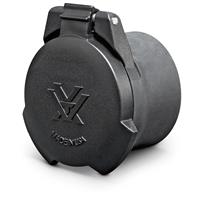 Flexible rubber sleeve creates a snug fit over scope
